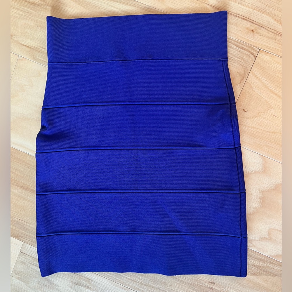 BCBG bandage skirt, royal purple